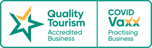 Quality Tourism Accredited Business and COVID Vaxx Practicing Business