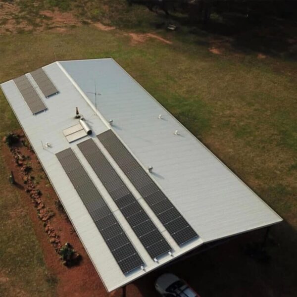 solar-panels-tree-chalets-busselton-off-grid-eco-retreat