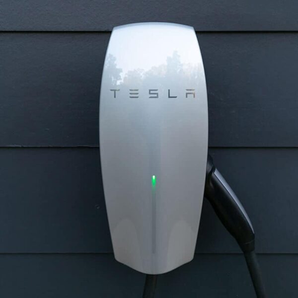tesla-ev-charger-tree-chalets-eco-accommodation-busselton